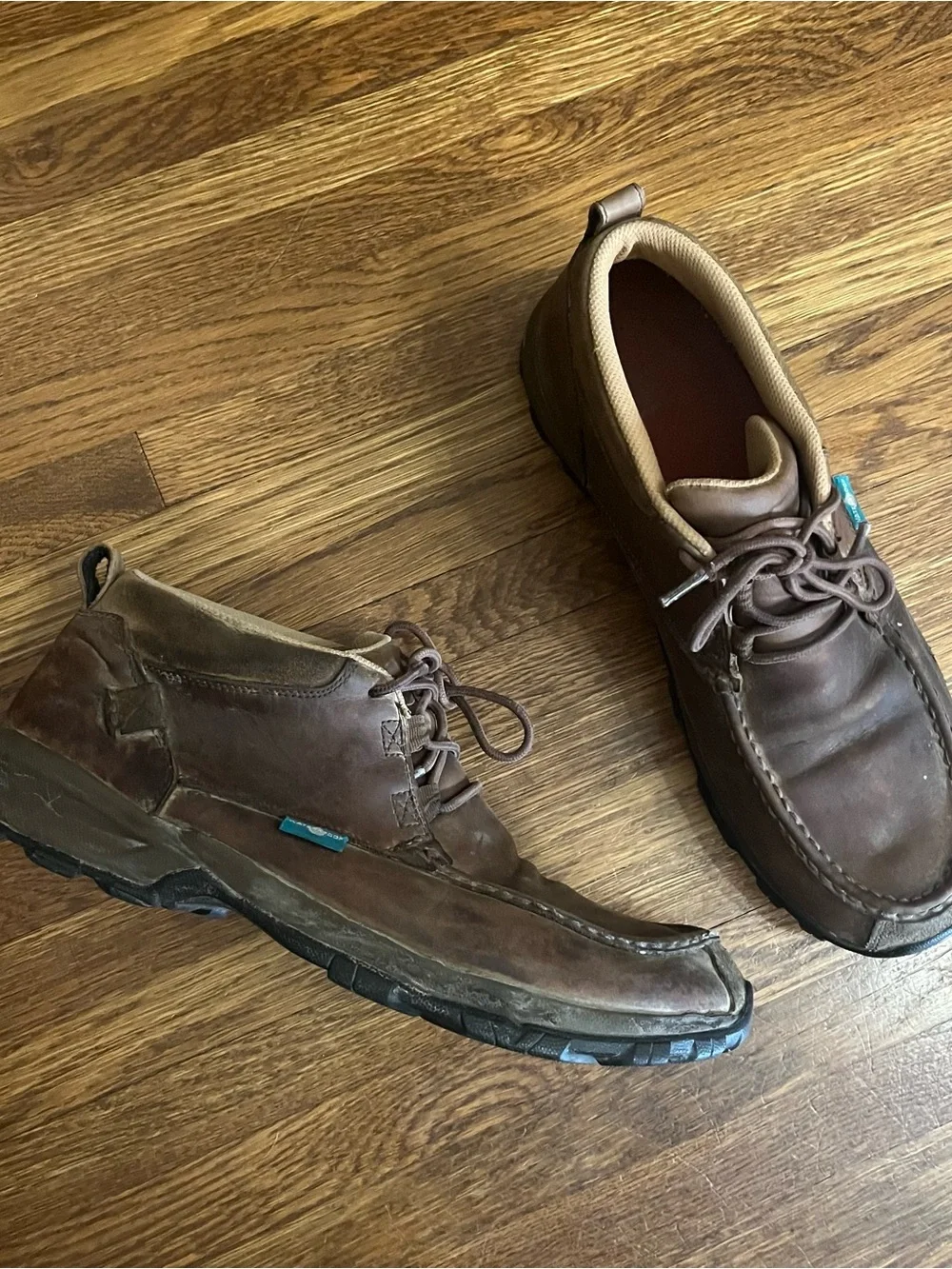 Twisted X Hiker chukka boots men’s 13 MHKW002 lace up leather